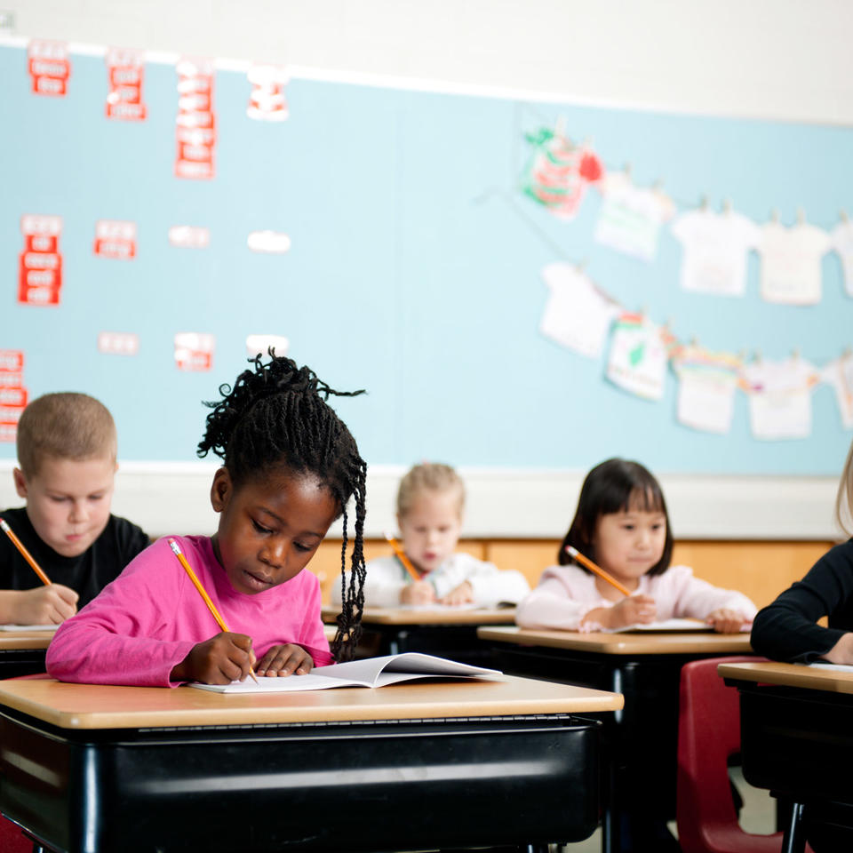 kids in school